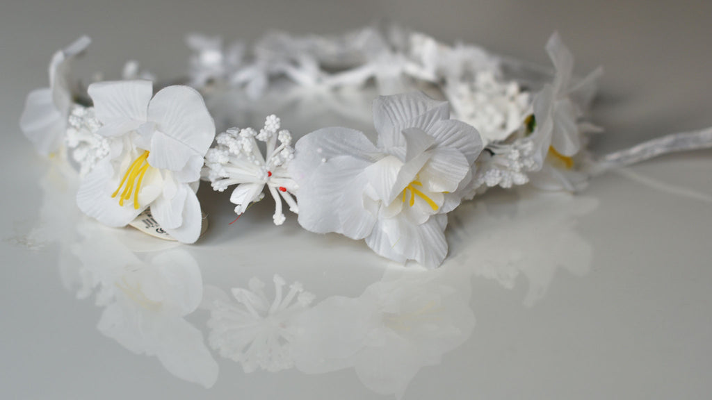 Coronitas de flores